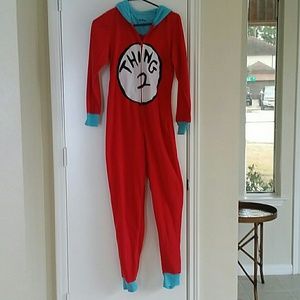 Thing 2 Onesie Pajamas